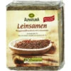 Bio Leinsamen Brot 500G -Genuss Ecke bio alnatura leinsamen brot 500g