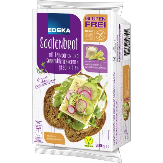 EDEKA Saatenbrot 300G 3 EDEKA Saatenbrot 300G