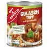 Gut & Günstig Gulaschtopf Mit Spiralnudeln 800G 1 Gut & Günstig Gulaschtopf Mit Spiralnudeln 800G -Genuss Ecke gutampgnstig schweinegulasch 800g