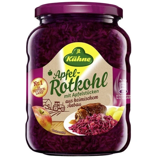 Apfelrotkohl Der Klassiker 680G 3 Apfelrotkohl Der Klassiker 680G