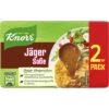 Knorr Jäger Soße Ergibt 2x 250ML 46G 2 Knorr Jäger Soße Ergibt 2x 250ML 46G -Genuss Ecke knorr jamp228ger soamp223e famp252r 2x250ml 46g