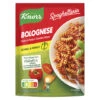 Knorr Spaghetteria Bolognese 160G -Genuss Ecke knorr spaghetteria bolognese 160g