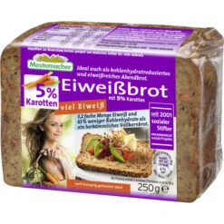 Karotten Eiweißbrot 250G