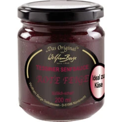 Berge Tessiner Senfsauce Rote Feige 200ML