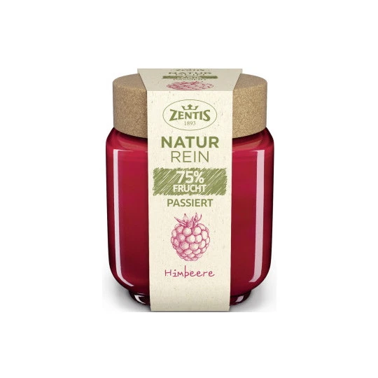 Zentis Naturrein 75% Fruchtaufstrich Himbeere Passiert 200G 3 Zentis Naturrein 75% Fruchtaufstrich Himbeere Passiert 200G